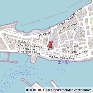 Mappa Via Torrearsa, 5, 91100 Trapani, Trapani (Sicilia)