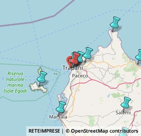 Mappa Via Cassaretto, 91100 Trapani TP, Italia (17.72545)