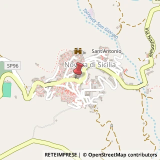 Mappa Via Corso Nazionale, 117, 98058 Novara di Sicilia, Messina (Sicilia)