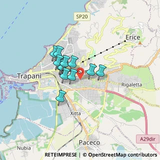 Mappa Via Enrico Caruso, 91100 Trapani TP, Italia (1.27167)