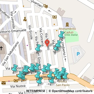 Mappa Via Suborgo, 98077 Santo Stefano di Camastra ME, Italia (0.084)