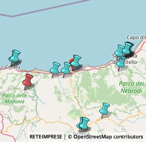 Mappa Via Umberto I, 98077 Santo Stefano di Camastra ME, Italia (21.9895)