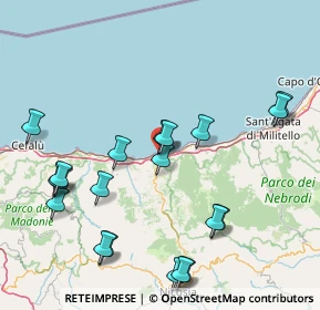 Mappa Via Umberto I, 98077 Santo Stefano di Camastra ME, Italia (20.6)