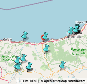 Mappa Via Borgo, 98077 Santo Stefano di Camastra ME, Italia (23.999)