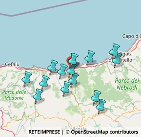 Mappa Via Umberto I, 98077 Santo Stefano di Camastra ME, Italia (14.272)