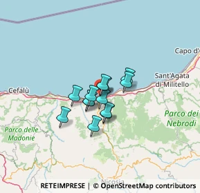 Mappa Via Collegio, 98077 Santo Stefano di Camastra ME, Italia (8.01)