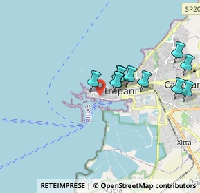 Mappa Piazza Purgatorio, 91100 Trapani TP, Italia (1.85182)