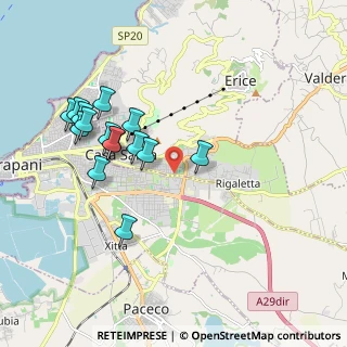Mappa Via Guglielmo Marconi, 91016 Trapani TP, Italia (2.134)