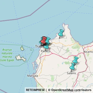 Mappa Via Guglielmo Marconi, 91016 Trapani TP, Italia (8.405)