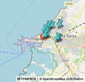 Mappa Via Ilio, 91100 Trapani TP, Italia (1.13385)