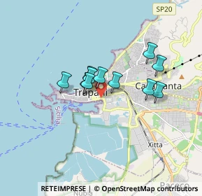 Mappa Via Ilio, 91100 Trapani TP, Italia (1.34818)