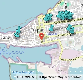 Mappa Via Avv, 91100 Trapani TP, Italia (0.686)