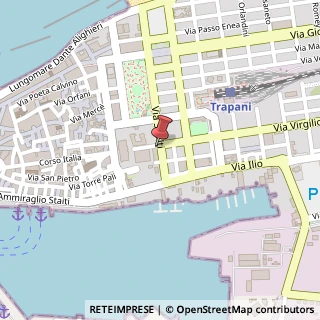 Mappa Via Spalti, 29, 91100 Trapani, Trapani (Sicilia)