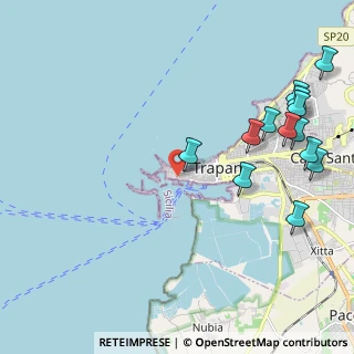 Mappa Via Ammiraglio Giuseppe Francese, 91100 Trapani TP, Italia (2.95692)