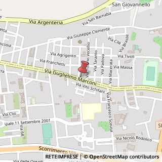 Mappa Via G. Marconi, 91016 Casa Santa TP, Italia, 91016 Erice, Trapani (Sicilia)