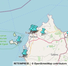 Mappa Via Guglielmo Marconi, 91100 Trapani TP, Italia (17.97091)