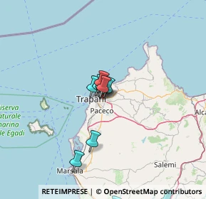Mappa Via Guglielmo Marconi, 91100 Trapani TP, Italia (12.98273)