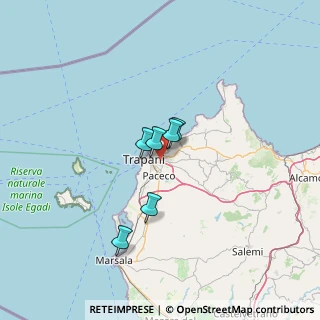 Mappa Via Guglielmo Marconi, 91100 Trapani TP, Italia (21.56714)
