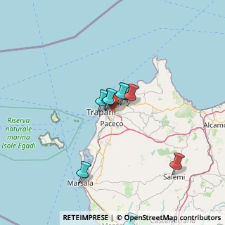 Mappa Via Guglielmo Marconi, 91100 Trapani TP, Italia (23.06667)