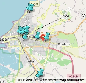 Mappa Via Guglielmo Marconi, 91100 Trapani TP, Italia (2.37182)