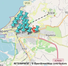 Mappa Via Guglielmo Marconi, 91100 Trapani TP, Italia (1.76722)