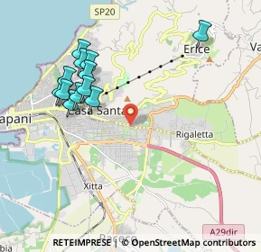 Mappa Via Guglielmo Marconi, 91100 Trapani TP, Italia (2.2925)
