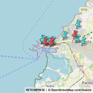 Mappa Via Tintori, 91100 Trapani TP, Italia (1.4875)