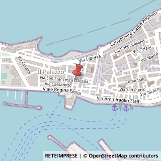 Mappa Via San Francesco D'Assisi, 27, 91100 Trapani, Trapani (Sicilia)