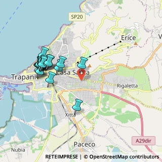 Mappa Via delle Naiadi, 91100 Trapani TP, Italia (2.2495)