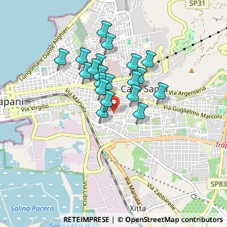 Mappa Via Antonello da Messina, 91100 Trapani TP, Italia (0.784)