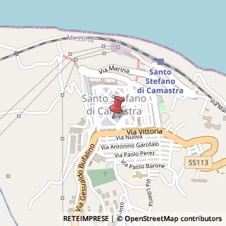Mappa Via Concordia, 12, 98077 Santo Stefano di Camastra, Messina (Sicilia)