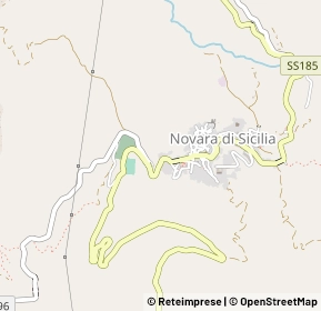 Mappa Via F. Calcagni, 98058 Novara di Sicilia ME, Italia (0.31154)