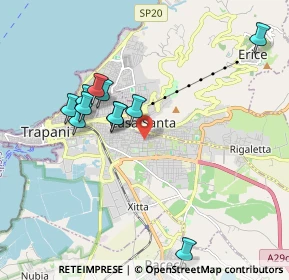Mappa Via degli Ioni, 91100 Trapani TP, Italia (2.09091)