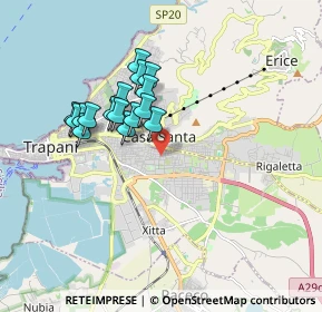 Mappa Via degli Ioni, 91100 Trapani TP, Italia (1.67)