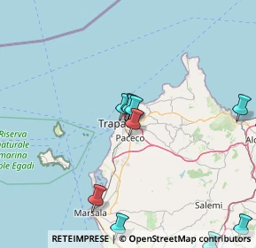 Mappa Via degli Ioni, 91100 Trapani TP, Italia (21.75917)