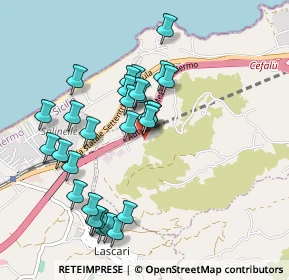 Mappa Via delle Industrie, 90015 Cefalù PA, Italia (1.0069)