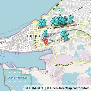 Mappa Piazza G, 91100 Trapani TP, Italia (0.575)