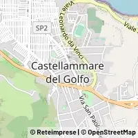 Kort Castellammare del Golfo