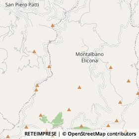 Mappa Montalbano Elicona