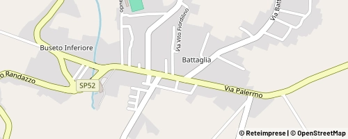 Mappa Buseto Palizzolo