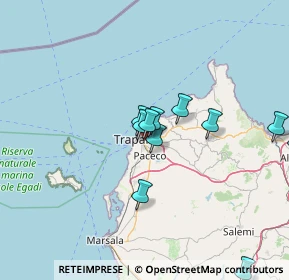 Mappa Via Terenzio, 91100 Trapani TP, Italia (16.34)