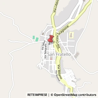 Mappa Via ricca salerno 83, 98070 San Fratello, Messina (Sicilia)