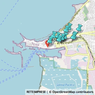 Mappa Via San Cristoforo, 91100 Trapani TP, Italia (0.875)