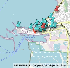 Mappa Via San Cristoforo, 91100 Trapani TP, Italia (0.70421)