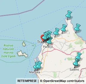 Mappa Via della Luce, 91100 Trapani TP, Italia (16.98071)