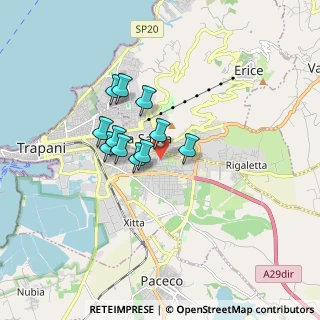Mappa Via Francesco De Stefano, 91100 Trapani TP, Italia (1.34727)
