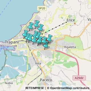 Mappa Via Francesco De Stefano, 91100 Trapani TP, Italia (1.31857)