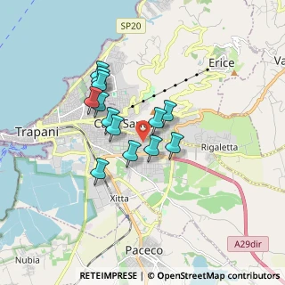 Mappa Via Francesco De Stefano, 91100 Trapani TP, Italia (1.48846)