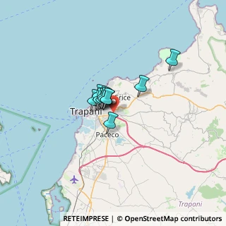 Mappa Via Leonardo Sciascia, 91100 Trapani TP, Italia (3.69727)
