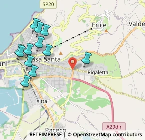 Mappa Via Leonardo Sciascia, 91100 Trapani TP, Italia (2.64417)